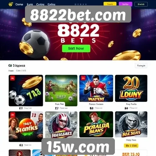 Plataforma 8822bet.com oferece diversidade em jogos de azar