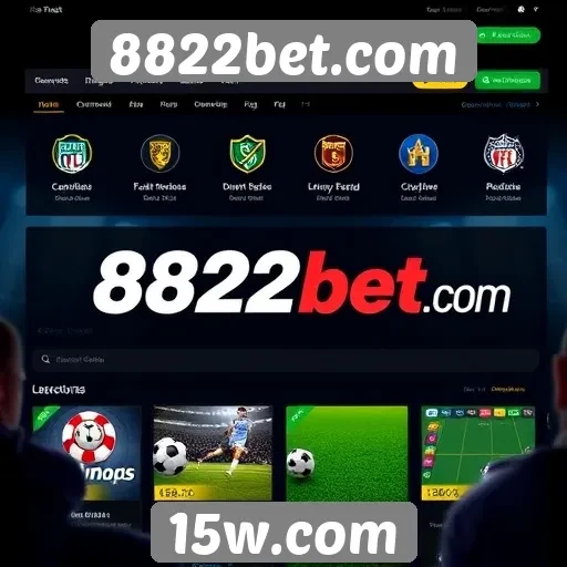 Recursos e funcionalidades do site 8822bet